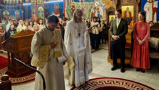 Serbischer Prinz Filip Karađorđević nahm an einer Liturgie in Stockholm teil