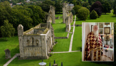 Erste orthodoxe Liturgie nahe der historischen Glastonbury Abbey gefeiert