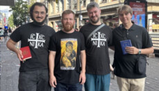 Gebet am Rande des Kölner CSD: Orthodoxe Jugend setzte Zeichen des Glaubens