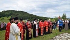 Serbische Kirche gedachte auf dem Berg Javor der Gefallenen von Kalipolje