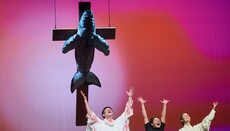 Katholische Theologen kritisieren Kreuzigungsdarstellung von Wal „Timmy