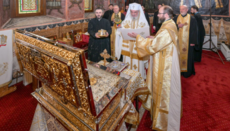 Patriarch Daniel segnete Reliquienschrein der heiligen Maria Brâncoveanu