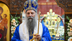 Patriarch Porfirije übermittelte Metropolit Onufrij seine Glückwünsche