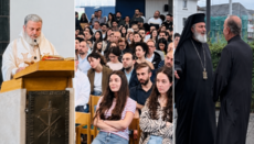 Metropolit Isaak besuchte Gemeinde in Essen: erste Liturgie im Kaufobjekt