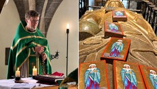 Schweiz: Orthodoxe Pilger feierten die Liturgie am Grab der heiligen Verena