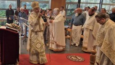 Bischof Andrej feierte das Hochfest der Kreuzerhöhung bei Lausanne