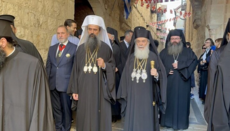 Patriarch Daniil bekundete in Jerusalem Unterstützung für Christen