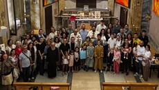 Serbisch-orthodoxe Gemeinde Rom feierte Kreuzerhöhung mit kranken Kindern