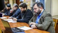 Professor der Kiewer Geistlichen Akademie zum Militärdienst einberufen