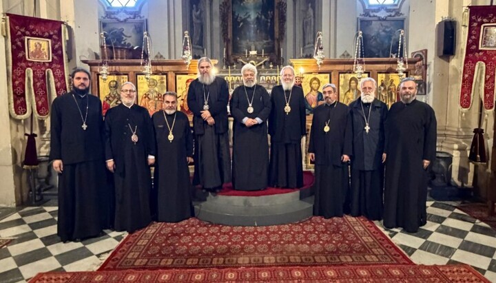 Teilnehmer des Treffens der orthodoxen Bischöfe Italiens und Maltas in Florenz. Foto: Orthodoxia News Agency.