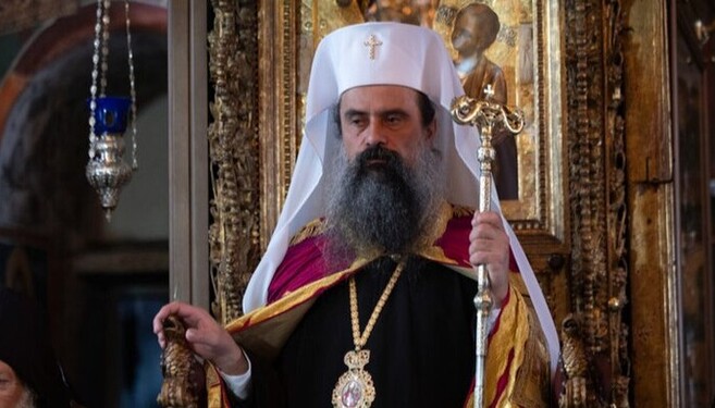 Bulgariens Patriarch Daniil in Vatopedi. Foto: orthodoxianewsagency.gr
