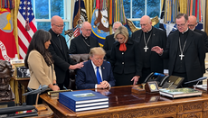 Katholische Bischöfe beteten für Trump im Oval Office