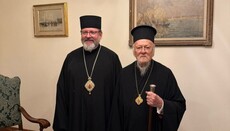 Bartholomäus und Schewtschuk erörtern Hindernisse für ökumenische Einheit