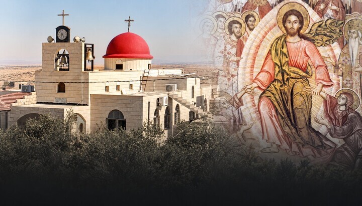 Die St.-Georgs-Kirche in Hamoud in der jordanischen Region Karak. Foto: Patriarchat von Jerusalem