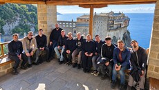 Junge Orthodoxe aus drei Ländern pilgerten zum Heiligen Berg Athos