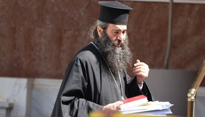 Metropolit Tychikos von Paphos. Foto: Kathimerini