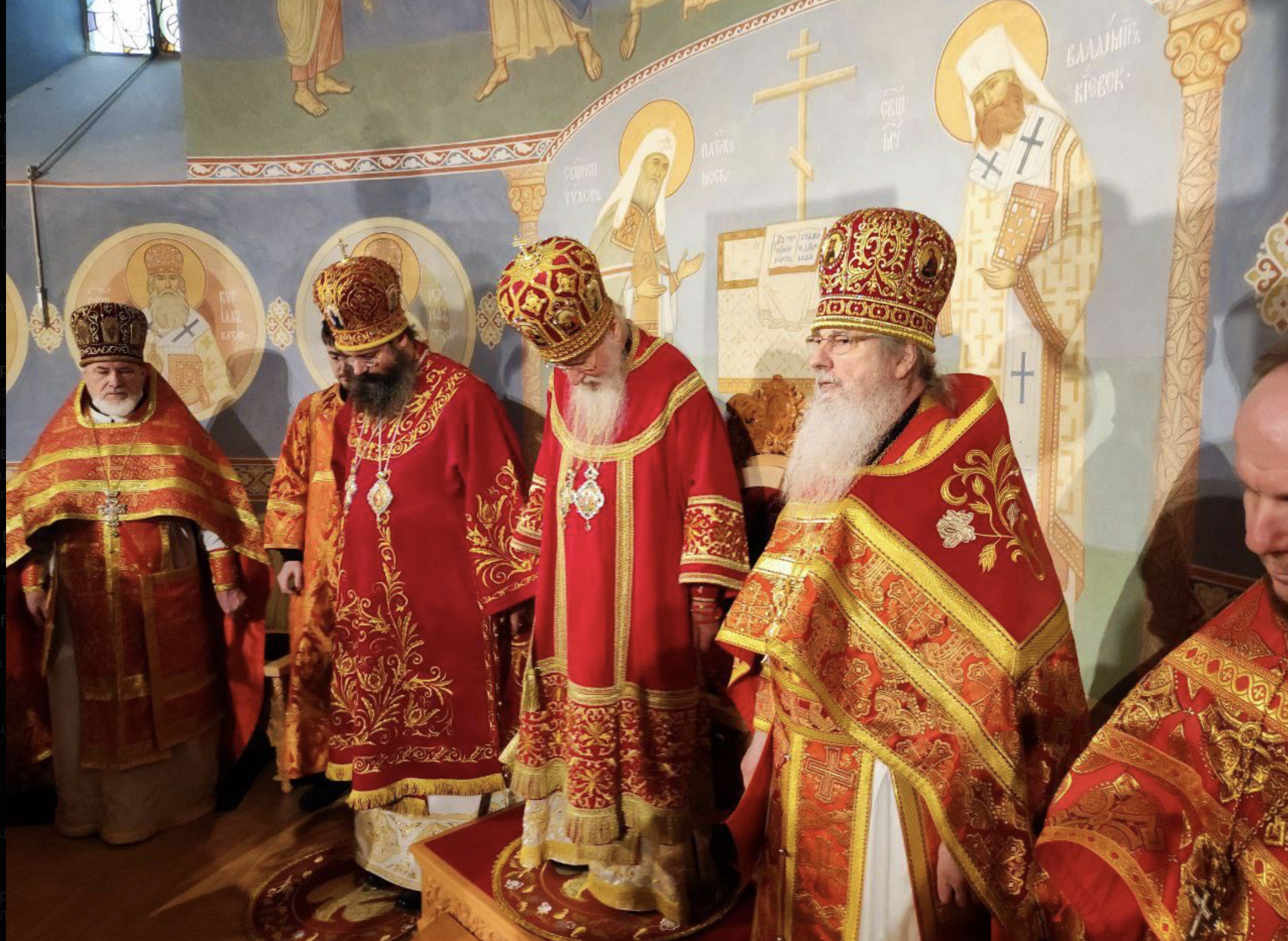 Die Kathedrale der Russischen Orthodoxen Kirche im Ausland in München feiert ihr Patronatsfest. фото 1