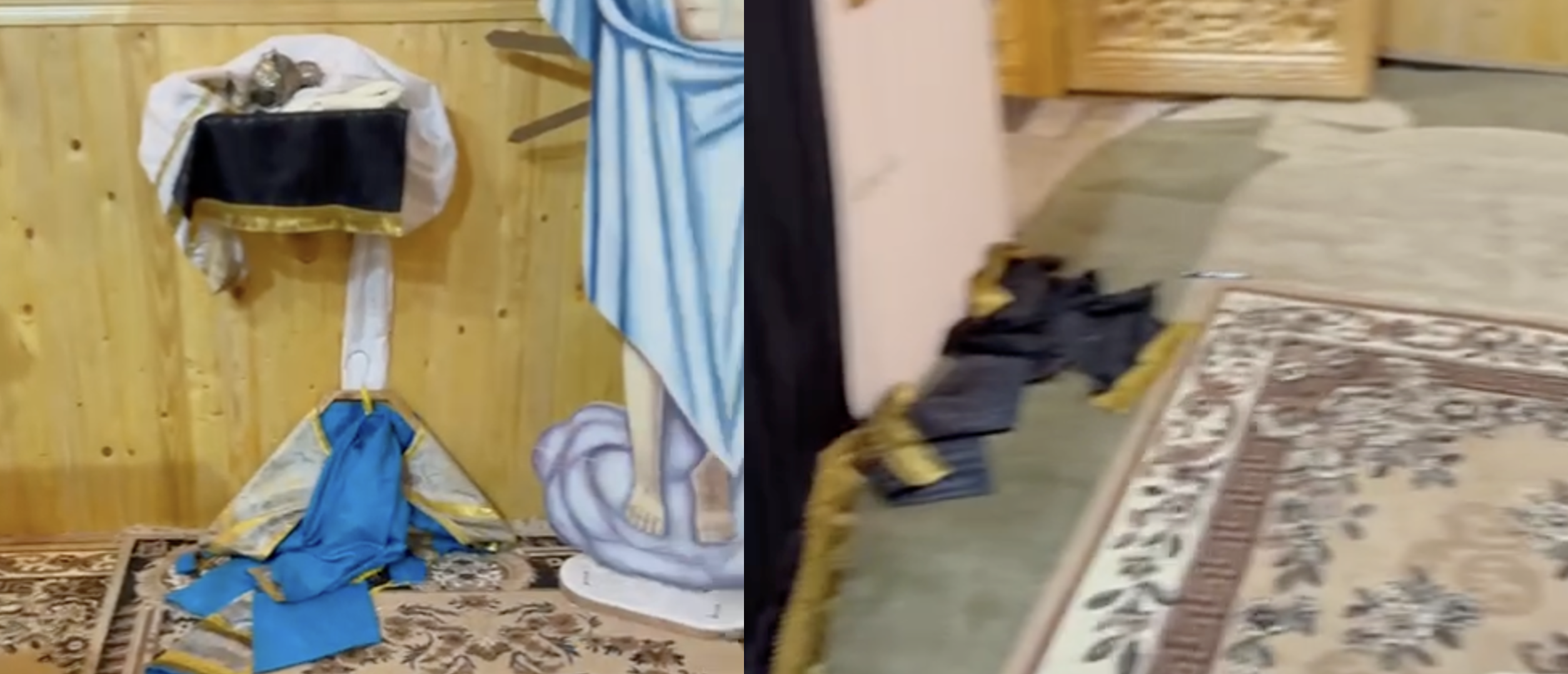 Sakrileg im Altar und geschlagene Gemeindemitglieder: Ist das das wahre Gesicht der OKU? фото 2