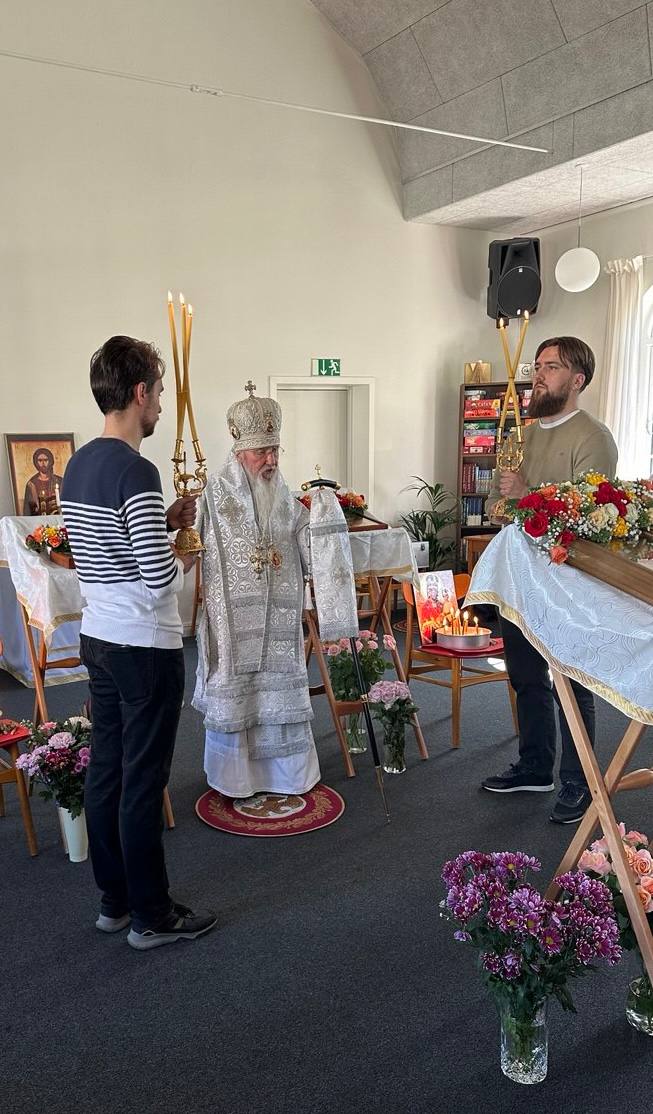 Metropolit Mark besuchte die Gemeinde des heiligen Klemens von Rom in Aarhus фото 1