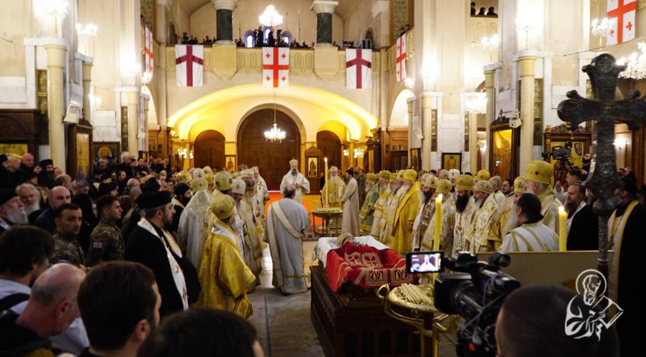 Beerdigung von Patriarch Ilia II. – Livestream фото 4