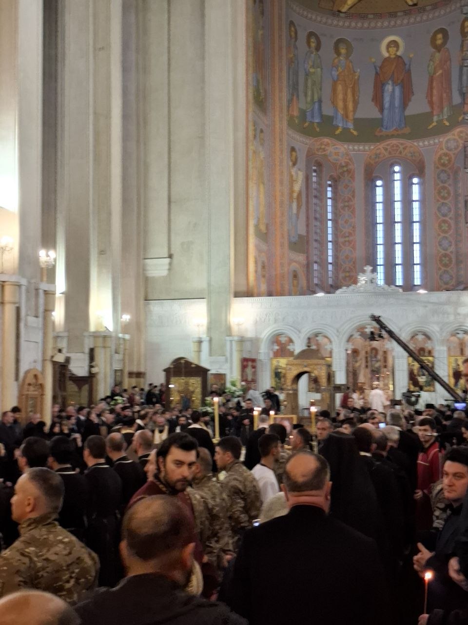 Beerdigung von Patriarch Ilia II. – Livestream фото 3