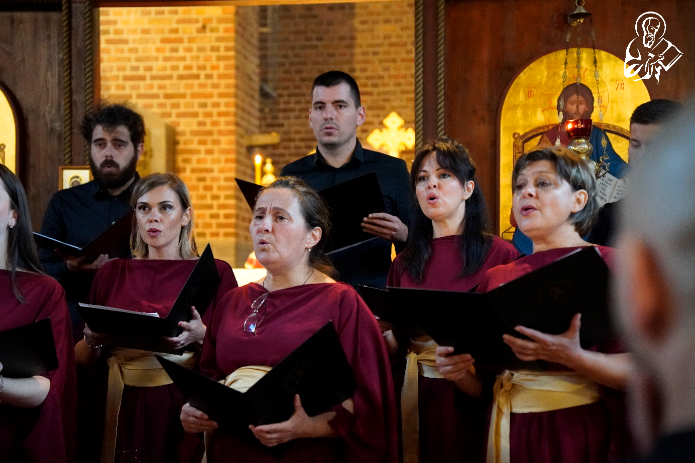 Artoklasia während der Vesper zum Patronatsfest der serbisch-orthodoxen Gemeinde in Köln-Porz. Foto: UOJ.