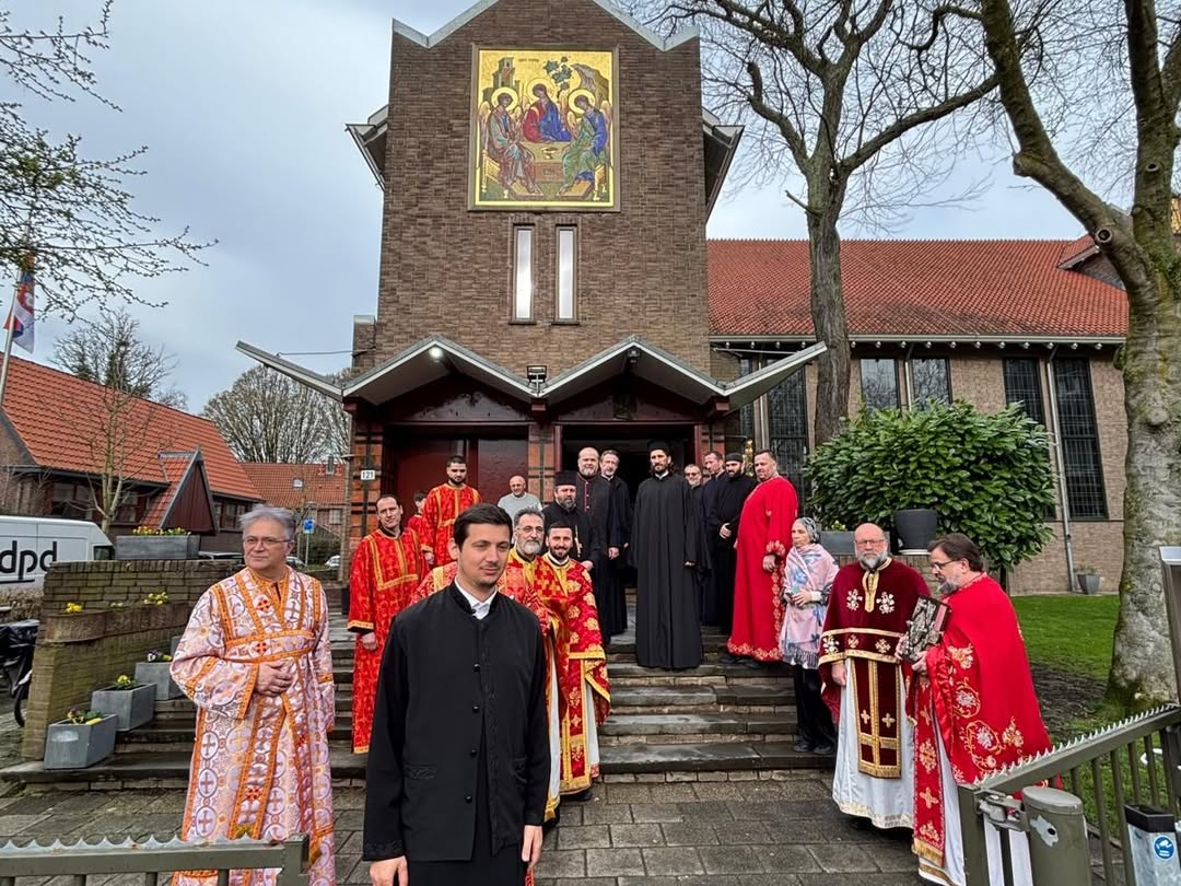 Bischof Justin leitet Liturgie und Priestertreffen in Rotterdam фото 1